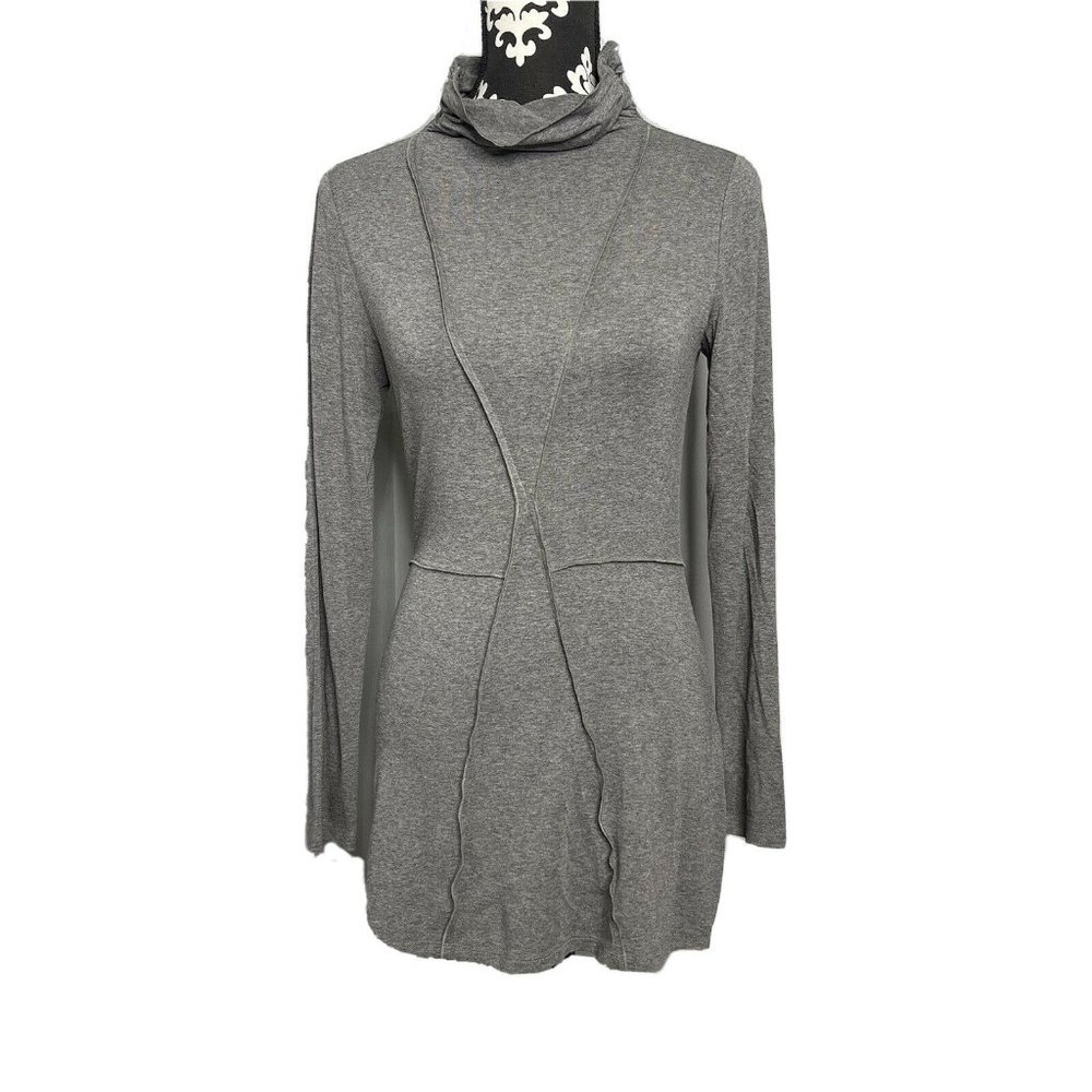 helios & luna xs extra small new grey long sleeve